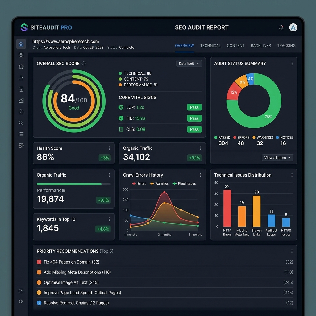 Sample SEO Report
